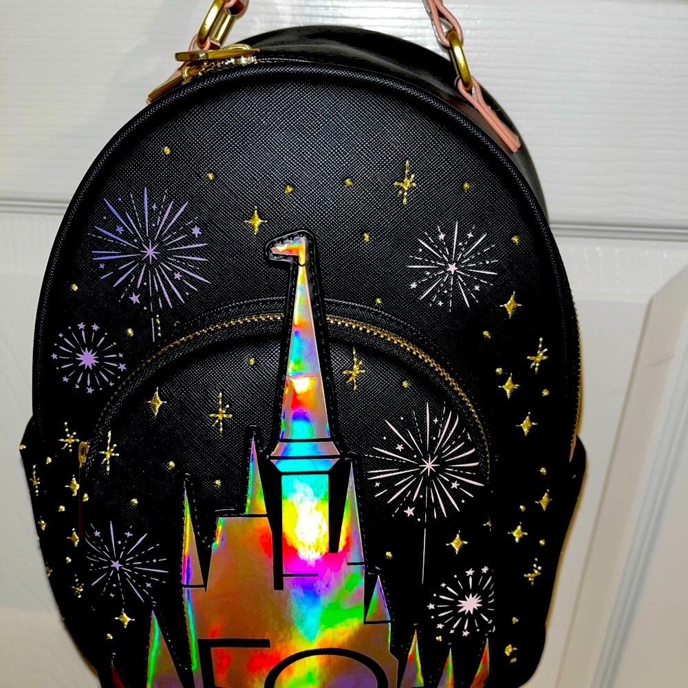 Disney 50th Anniversary Castle Loungefly Backpack